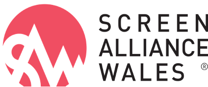 Logo for Screen Alliance Wales