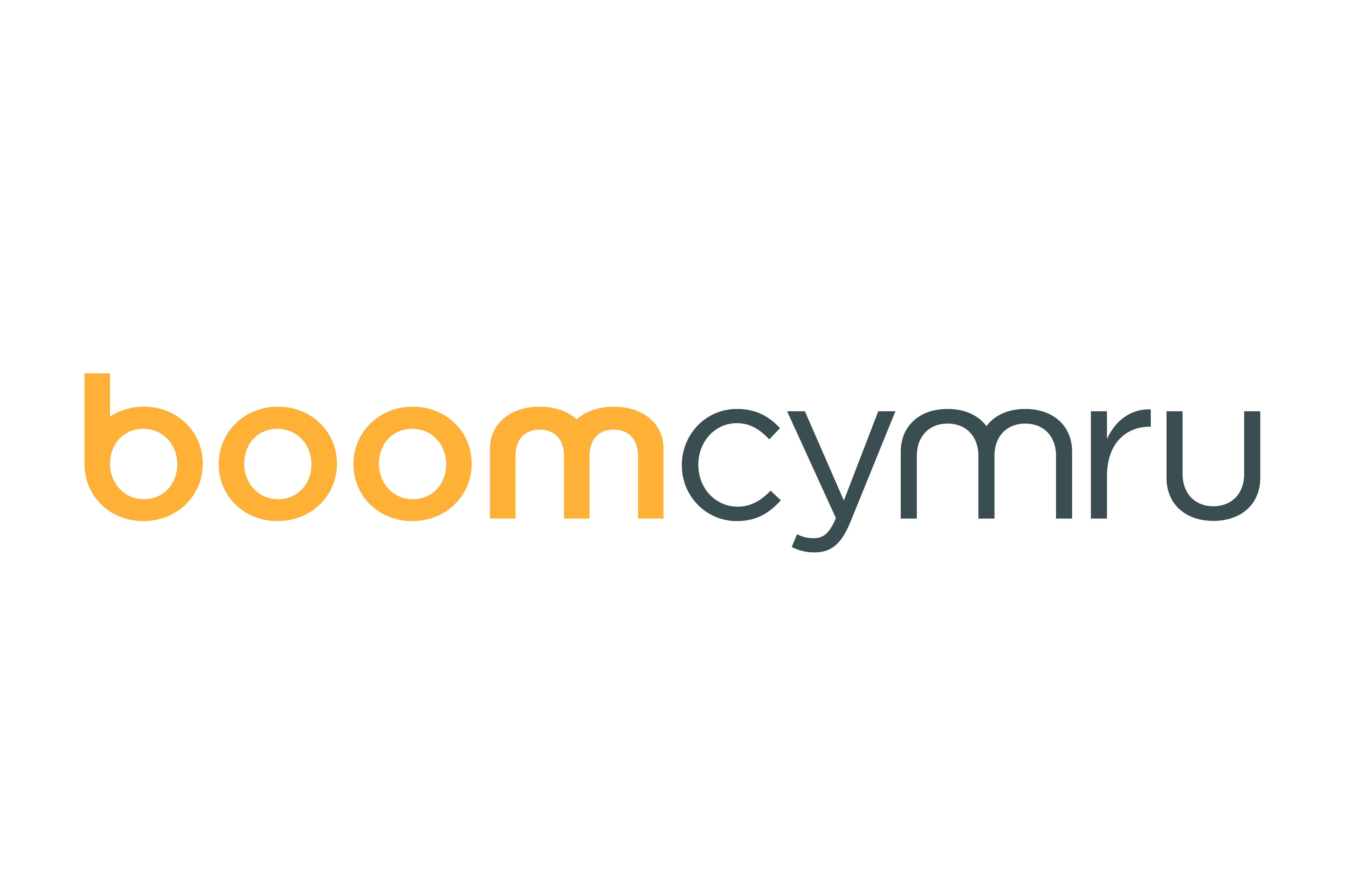 Logo for Boom Cymru